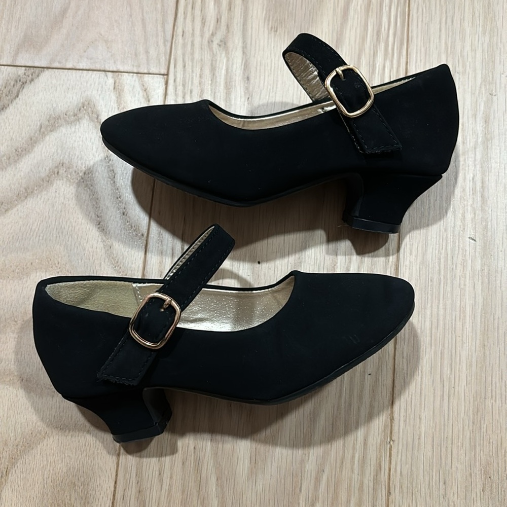 Suede heels